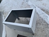 Ламинированная грядка из пластика ПВХ, ширина 0,6 м, высота 30 см